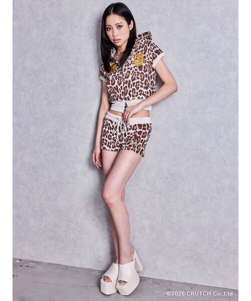 GYDA - 専用♡GYDAパーカー GYDA（ジェイダ） パーカー GYDA×GALFY leopard pileパーカー