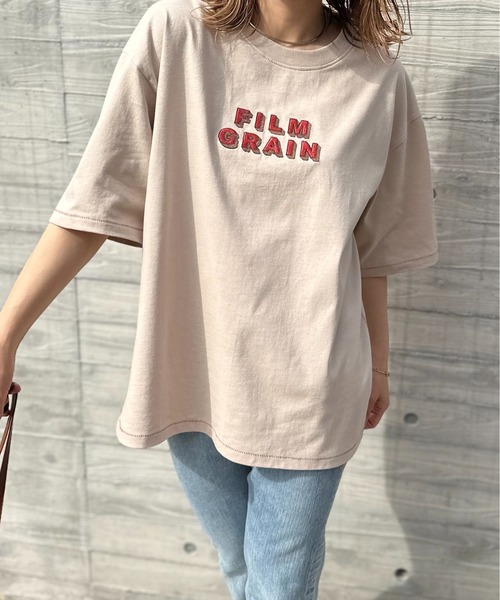 「mi via loca」 半袖Tシャツ FREE ホワイト×ブラック レディース_画像7