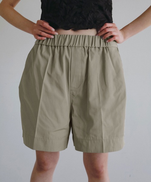 anuke（アンヌーク） ハーフパンツ パンツ 短パン Twill Half Pants