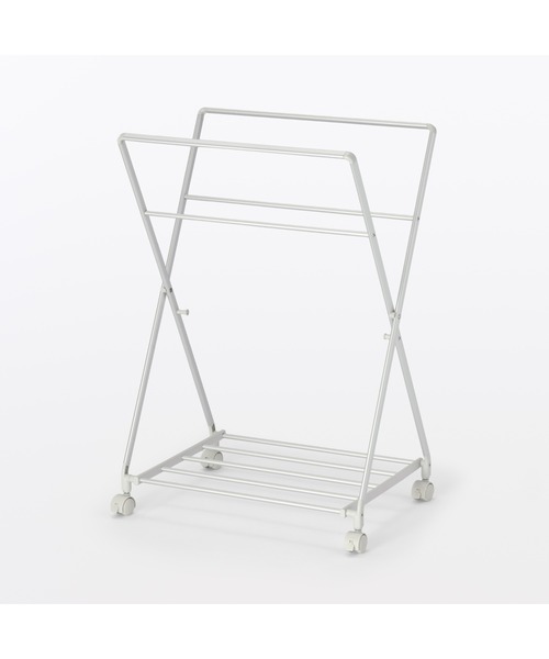 無印良品（MUJI） ランドリーグッズ アルミ たためる軽量 ランドリー