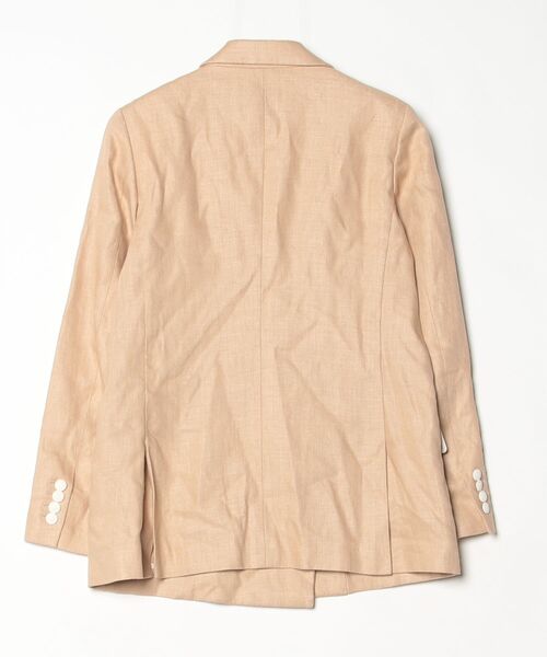 UNITED ARROWS ベージュ テーラード ジャケット 接触冷感UVカット UNITED ARROWS（ユナイテッドアローズ） テーラードジャケット 38
