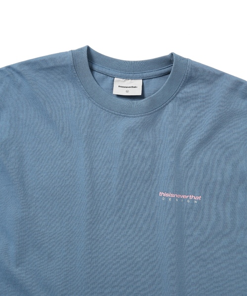 「thisisneverthat」 半袖Tシャツ L スカイブルー メンズ_画像2