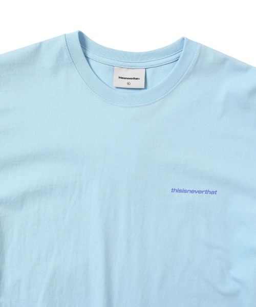 「thisisneverthat」 半袖Tシャツ L スカイブルー メンズ_画像8