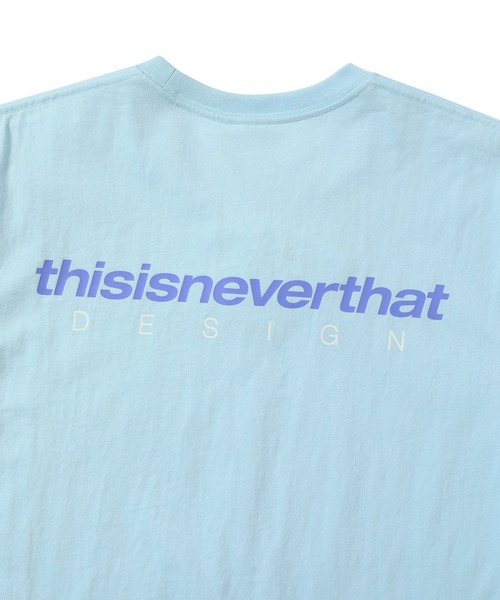 「thisisneverthat」 半袖Tシャツ L スカイブルー メンズ_画像9