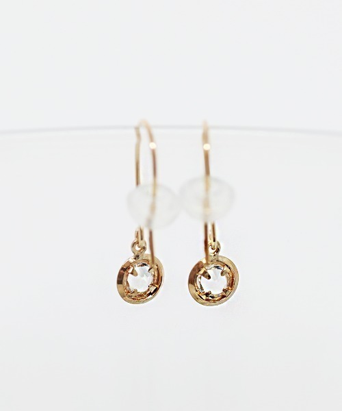 「sowi」 ピアス(両耳用) フリ- ライトブルー レディース_画像4