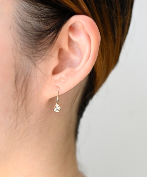 「sowi」 ピアス(両耳用) フリ- ライトブルー レディース_画像5