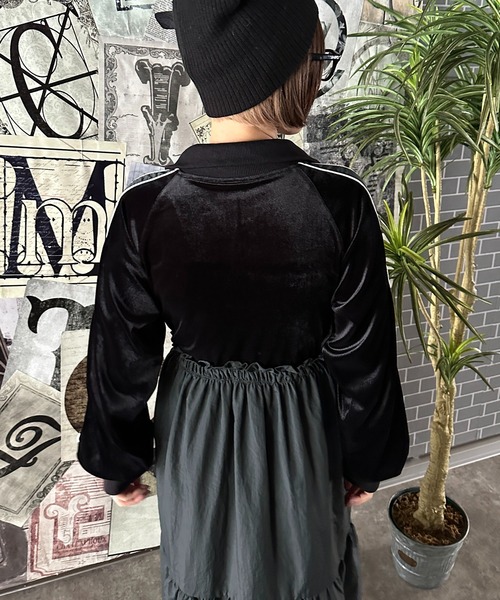 「apres jour mignon」 ドッキングワンピース X-LARGE グレー レディース_画像4