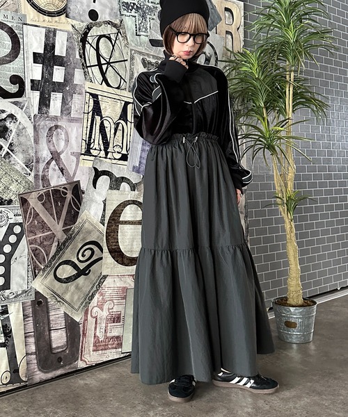 「apres jour mignon」 ドッキングワンピース X-LARGE グレー レディース_画像5