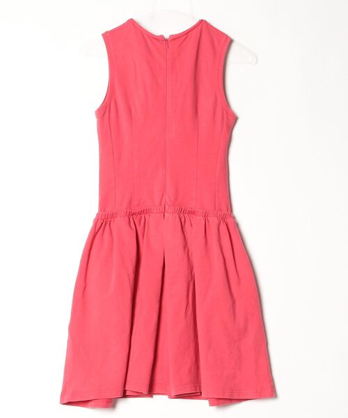 「CARVEN」 ノースリーブワンピース S レッド レディース_画像2