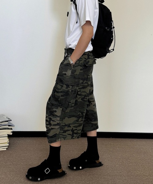 「WESTBOY」 ハーフパンツ X-LARGE ブラウン メンズ_画像6