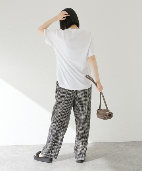 「journal standard L'essage」 半袖Tシャツ FREE ホワイト レディース_画像7