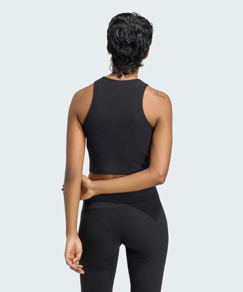 adidas（アディダス） タンクトップ ノースリーブ エッセンシャル リブ 