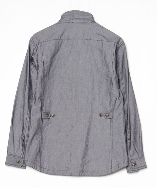 「MEN'S MELROSE」 デニムジャケット 5 グレー メンズ_画像2