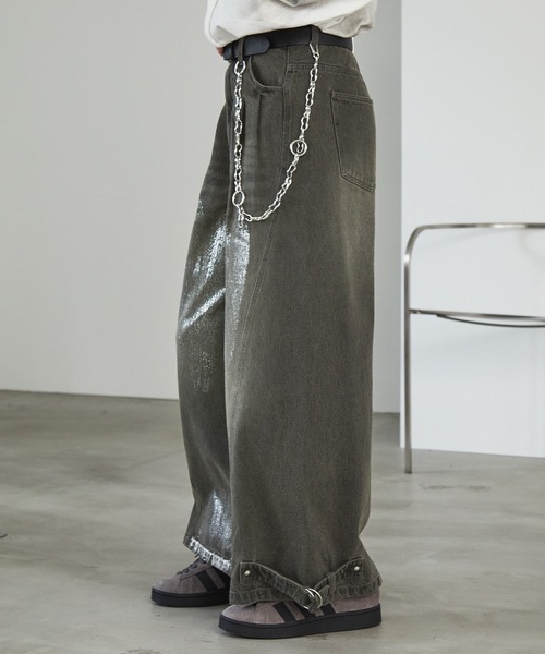 「Spielio」 デニムパンツ S ブルー メンズ_画像3