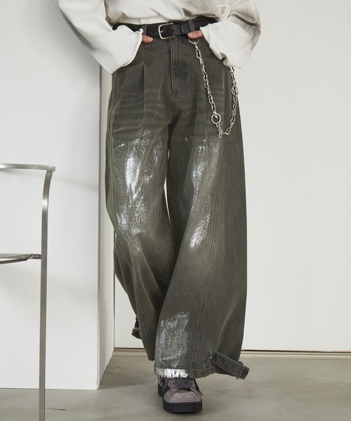 「Spielio」 デニムパンツ S ブルー メンズ_画像7