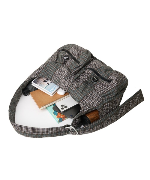 ショルダーバッグ　2way ショルダーバッグ 「OFFWINTER」柄 ワッシャー 2WAY Hobo ショルダー
