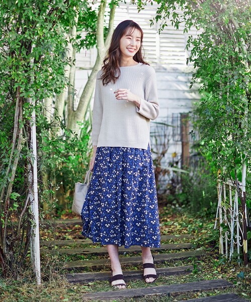 J.PRESS ジェイプレス 【洗える】リバティプリント スカート L J.PRESS スカート 【洗える】リバティプリント : ZOZOTOWN Yahoo