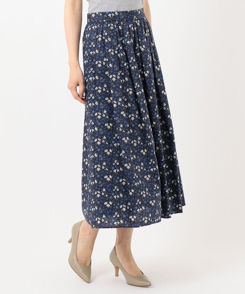 J.PRESS ジェイプレス 【洗える】リバティプリント スカート L J.PRESS スカート 【洗える】リバティプリント : ZOZOTOWN Yahoo