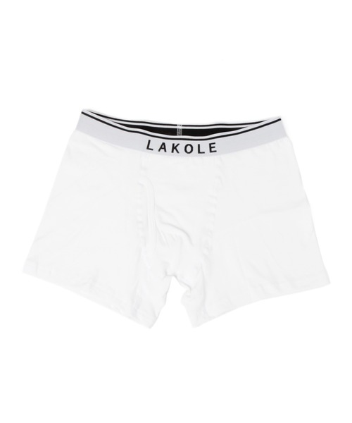 LAKOLE（ラコレ） ボクサーパンツ プレーンロゴボクサーパンツ