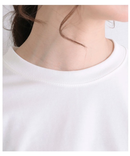 定番日本製 tシャツ PayPayモール店 - 通販 - PayPayモール Tシャツ プリーツ袖のシンプルなカットソー ZOZOTOWN 人気好評