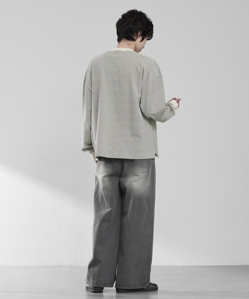RUUBON tシャツ 「RUUBON」rustic long sleeve Tee / ラスティック
