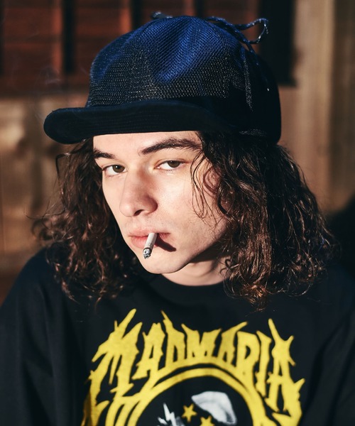 glamb（グラム） キャップ 帽子 Mesh Flight Cap / メッシュフライト