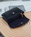 ミニ 二つ折り 二つ折り財布 財布 コンパクト...の詳細画像1