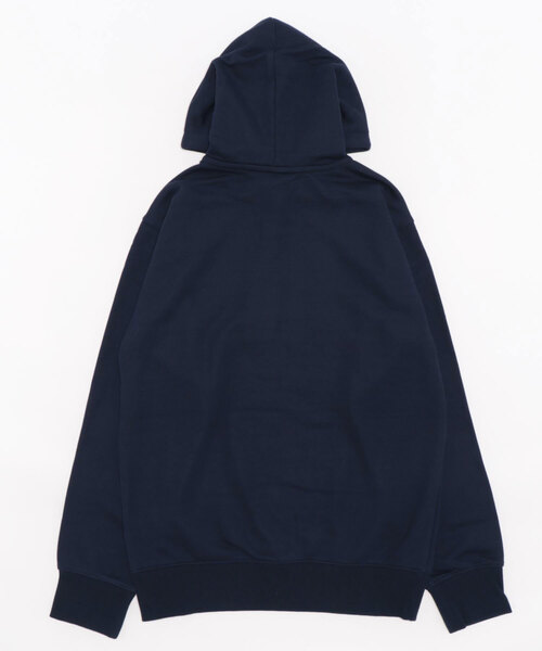 LACOSTE パーカー　フランス限定　Lサイズ　ネイビー ラコステ LACOSTE 無撚糸プレミアムスウェット リラックス
