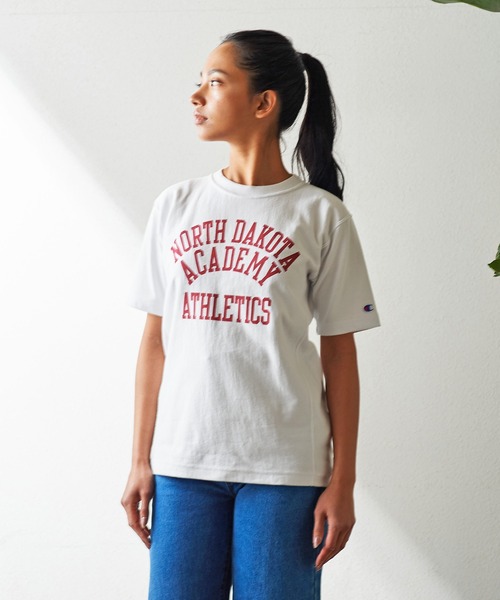 tシャツ Champion リバースウィーバー ショートスリーブTシャツ C3-X332 レディース