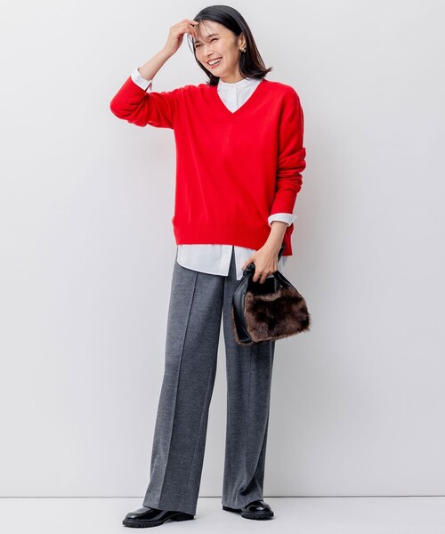 23区 ショルダーバッグ バッグ フェイクファー2WAY ショルダー
