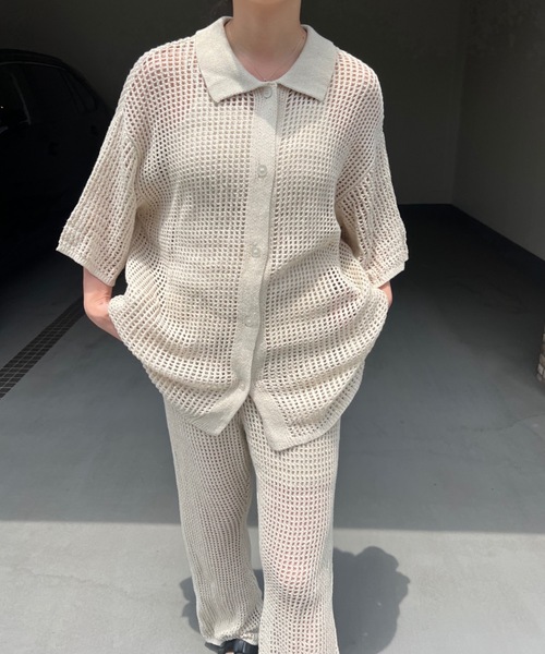 パンツ メッシュニットパンツ レディース : ZOZOTOWN Yahoo!店