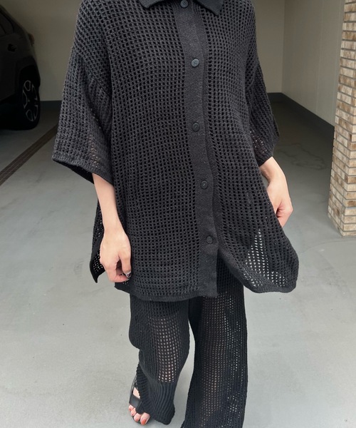 nowos ラメニットパンツ Fabiane Roux - NOWOS ラメニットパンツ XSサイズ(M〜L)の通販