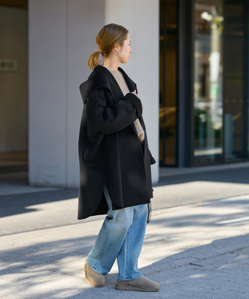 FRAMeWORK（フレームワーク） ポンチョ ハミルトンリバーフーディ