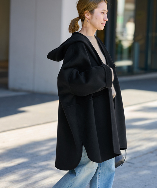 FRAMeWORK（フレームワーク） ポンチョ ハミルトンリバーフーディ