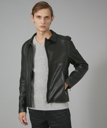 5351 POUR LES HOMMES レザーコンビMA-1(3) 5351 POUR LES HOMMES レザーコンビMA-1(3) - メルカリ