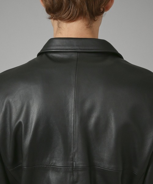5351 POUR LES HOMMES 革ジャン ライダース セミダブル レザー