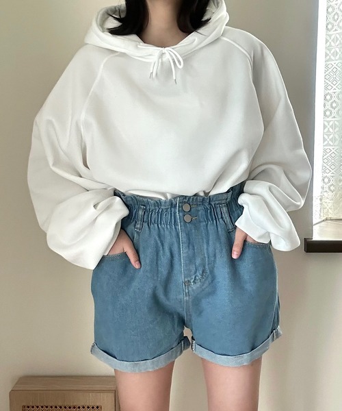Cham. ジーンズ デニム デニムパンツ ウエストゴムデニム