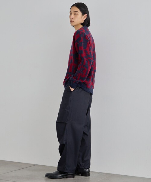 UNITED TOKYO セーター ニット GEOMETRIC クルーネックニット