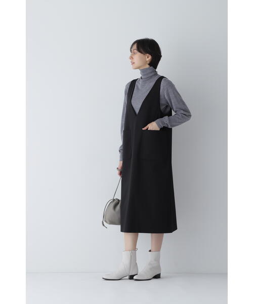 human woman（ヒューマンウーマン） ワンピース ストレッチポンチ