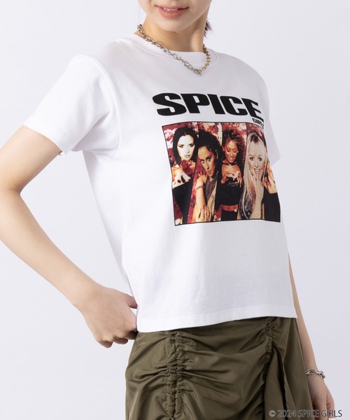 tシャツ Tシャツ レディース 「GOOD ROCK SPEED」ミニバンドTシャツ SPICE GIRLS/THE BEATLES/The Roll｜zozo｜10