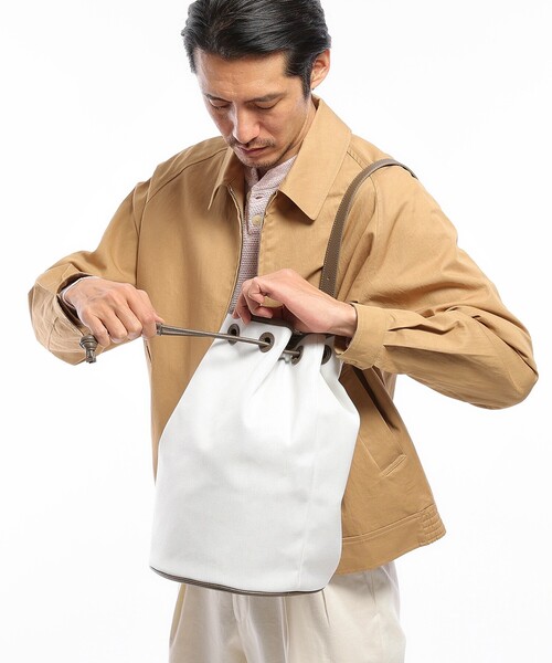 タケオキクチ THE FLAGSHIP キャンバスコンビ ボンサック TAKEO KIKUCHI デイバック リュック 「THE FLAGSHIP」キャンバス