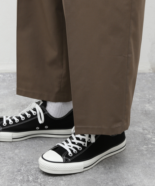 CAMIEL FORTGENS スラックス / BIG PANTS COTTON/POLY TWILL BRO