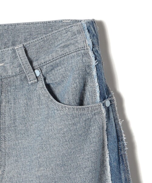 0 x ones：〈洗濯機可能〉麻混 5ポケット パンツ セール】0 x ones：〈洗濯機可能〉麻混 5ポケット パンツ