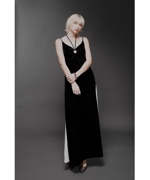 CAYO HOSOMI ドレス ベルベットキャミドレス : ZOZOTOWN Yahoo