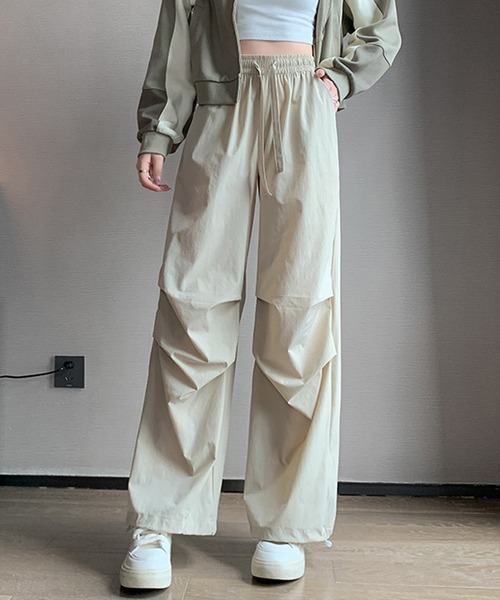 ETRE TOKYOベージュカーゴパンツ ゴム 入り裾S ETRE TOKYOベージュ カーゴパンツ ゴム入り裾 S 【公式通販】