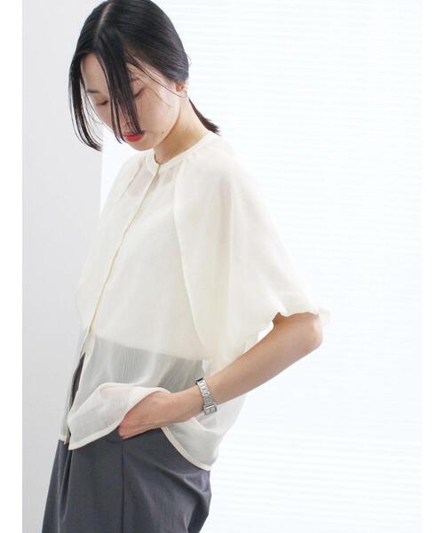 【新品タグ付き】バルーンスリーブブラウス URBAN RESEARCH DOORS - 新品タグ付◉ リネンバルーンスリーブ
