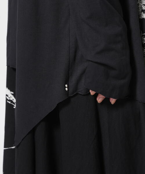 カーディガン KMRii/ケムリ/Cross×Magnolia DrapeCardigan レディース メンズ KMRii カーディガン KMRii/ケムリ/Cross×Magnolia DrapeCardigan