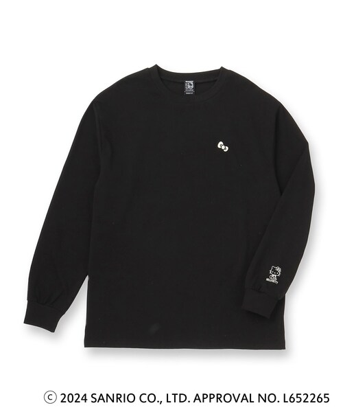 2NE1：【2NE1×HELLO KITTY】ロングスリーブTシャツ（BLACK） GOODS