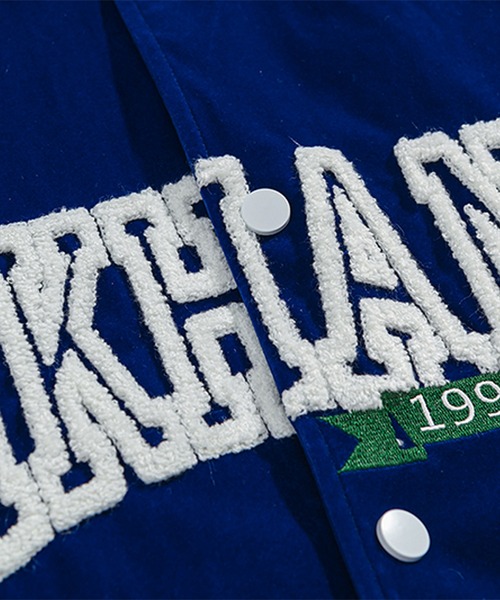 スタジャン HOOK -select- ヘビーウェイトアソート袖配色切り替え