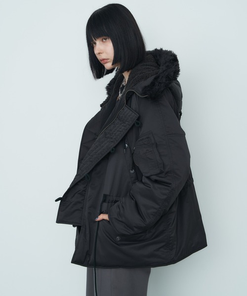 AIVER（アイバー） モッズコート コート AIVER N-3フライトブルゾン